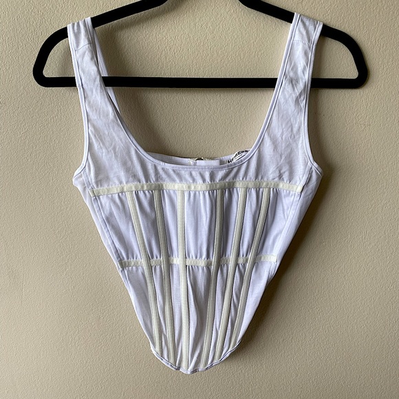 Heiress Beverly Hills Jersey Corset Top - Picture 4 of 10